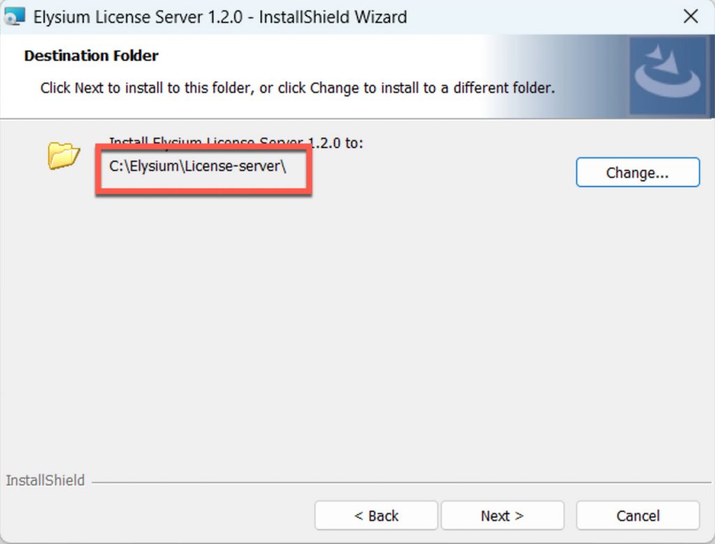 Lizenzserver - Installer Wizard